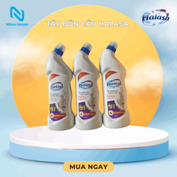 Chai tẩy bồn cầu Halasa