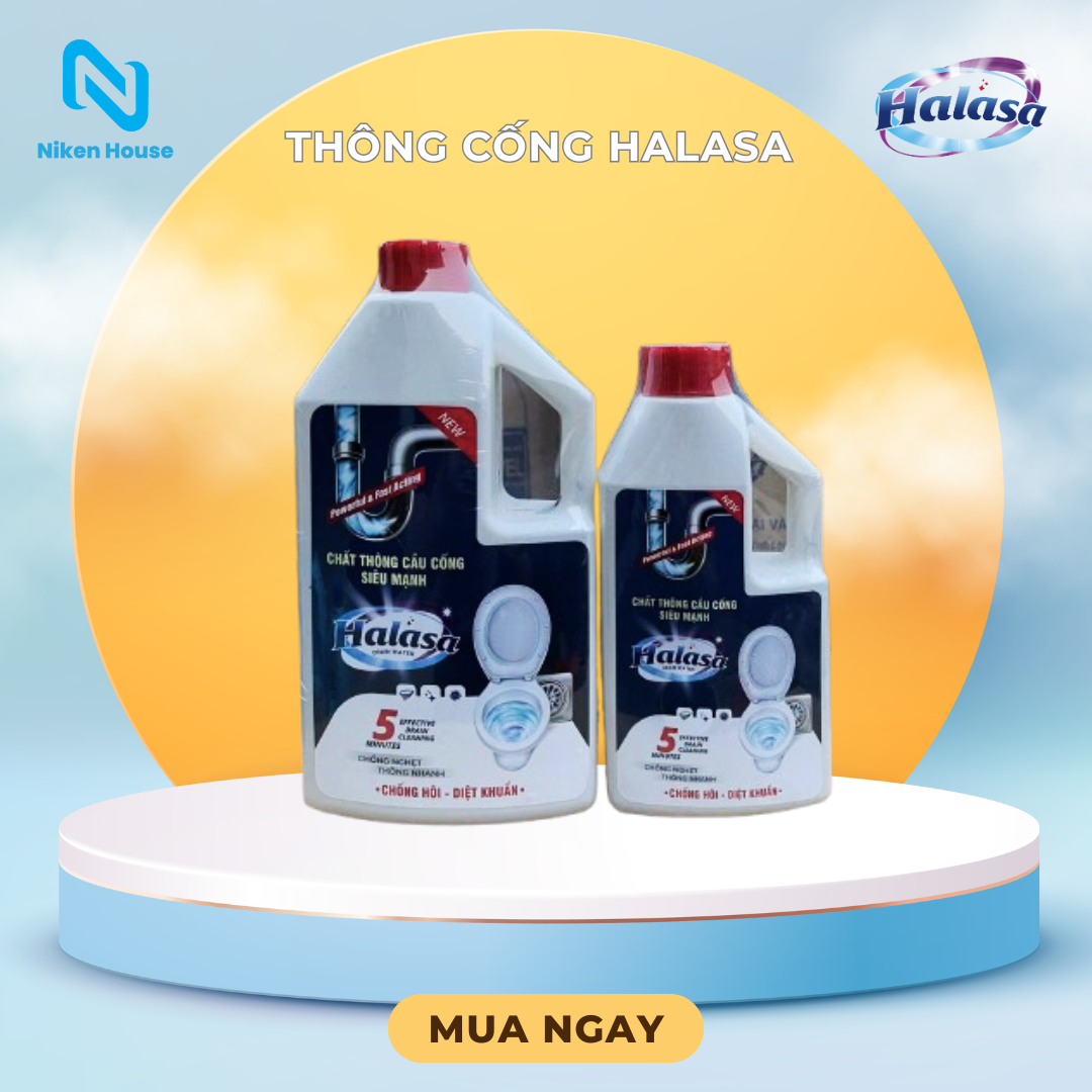 Chất thông cống Halasa 800G