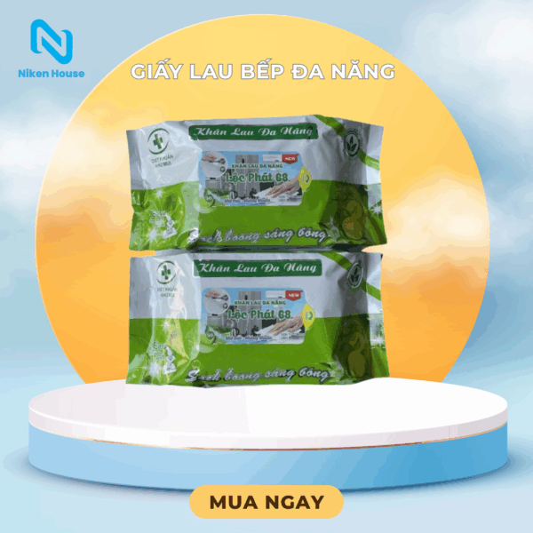 Giấy lau bếp đa năng Lộc Phát 68