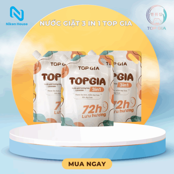 Nước Giặt 3 trong 1 Top Gia