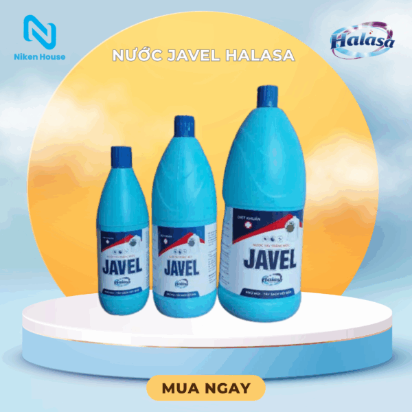Nước tẩy Javel Halasa 600ml