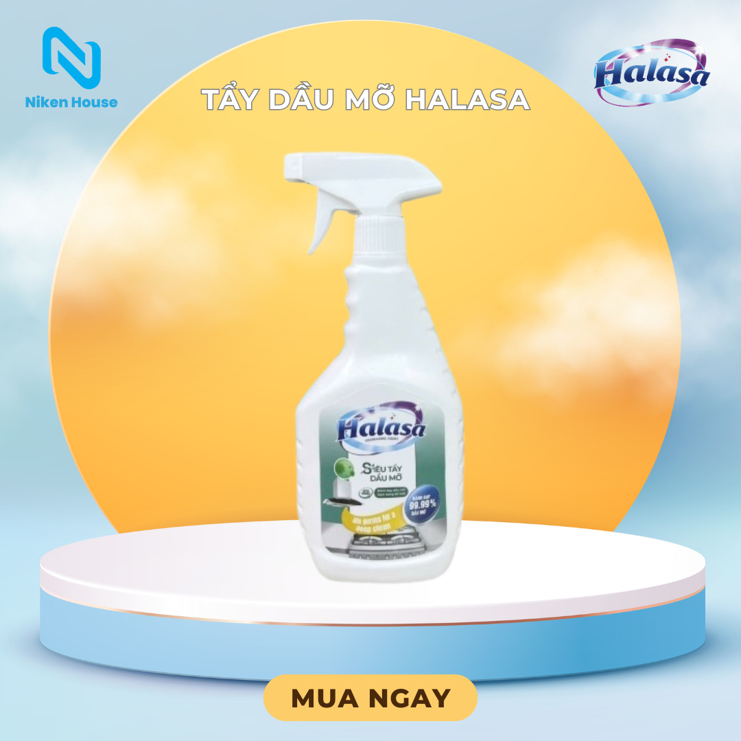 Tẩy dầu mỡ Halasa