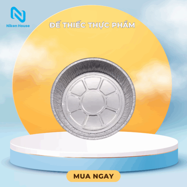 Đế thiếc thực phẩm (10 cái)